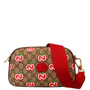 Gucci GG Supreme Apple Cameratas Rood