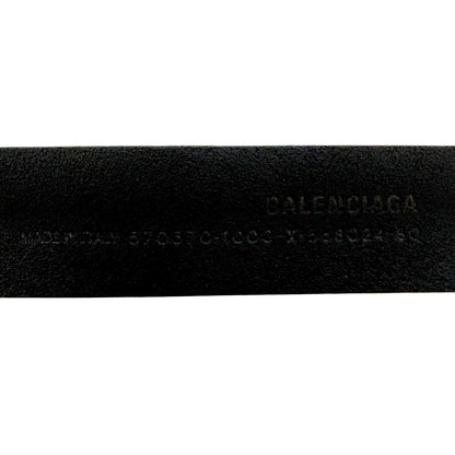 Balenciaga BB Buckle Gürtel 80cm Schwarz / sehr gut Balenciaga