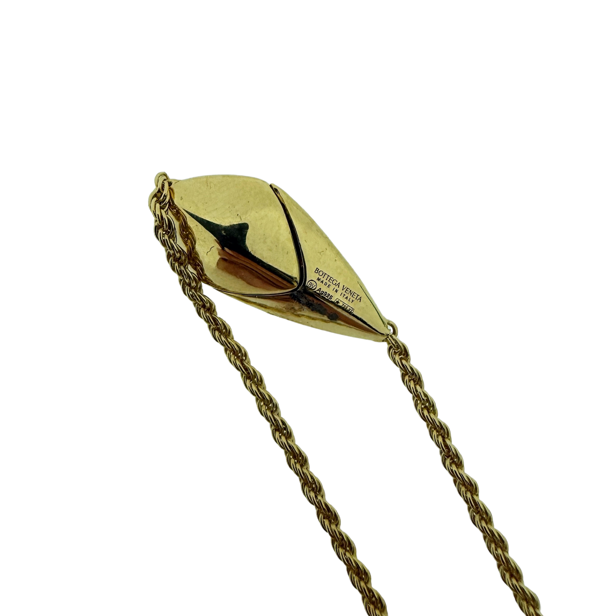 Bottega Veneta Rana Halskette Gold / neuwertig Bottega Veneta