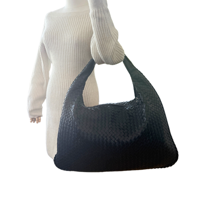 Bottega Veneta Hobo Tasche Large Schwarz / neuwertig Bottega Veneta