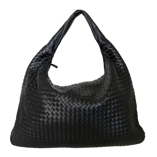 Bottega Veneta Hobo Tasche Large Schwarz / neuwertig Bottega Veneta
