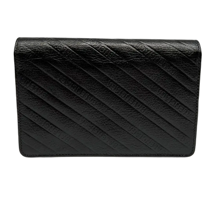 Balenciaga BB Chain Wallet schwarz / sehr gut Balenciaga
