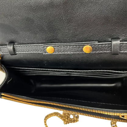 Balenciaga BB Chain Wallet schwarz / sehr gut Balenciaga
