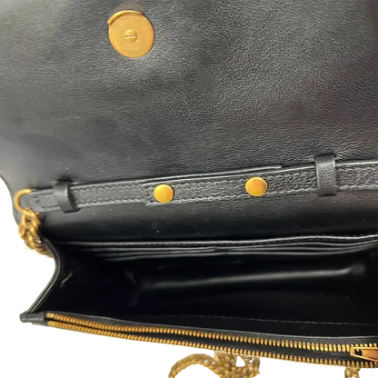 Balenciaga BB Chain Wallet schwarz / sehr gut Balenciaga