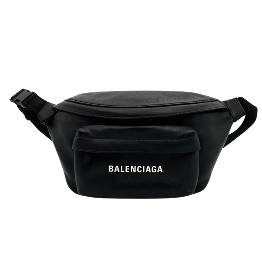 Balenciaga Everyday Beltpack Bag  schwarz Leder / sehr gut Balenciaga