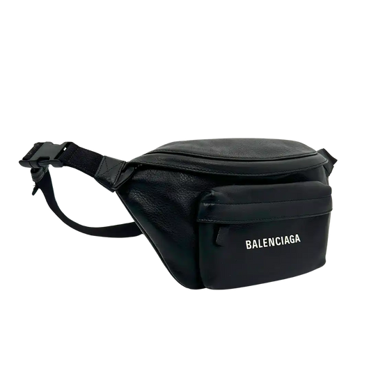 Balenciaga Everyday Beltpack Bag  schwarz Leder / sehr gut Balenciaga