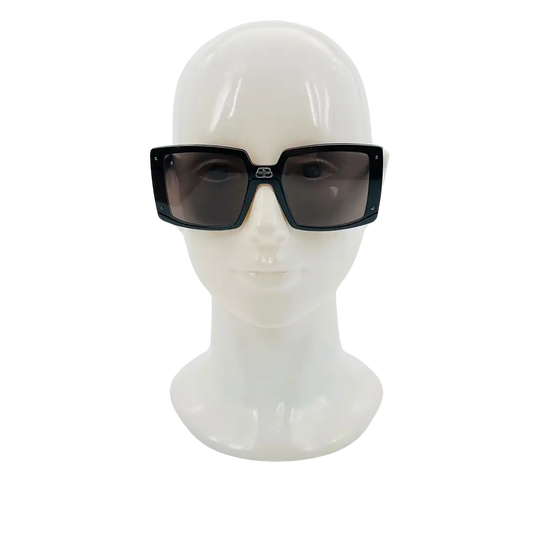 Balenciaga Extreme Shield Sonnenbrille BB 0081S 001 schwarz / neuwertig Balenciaga