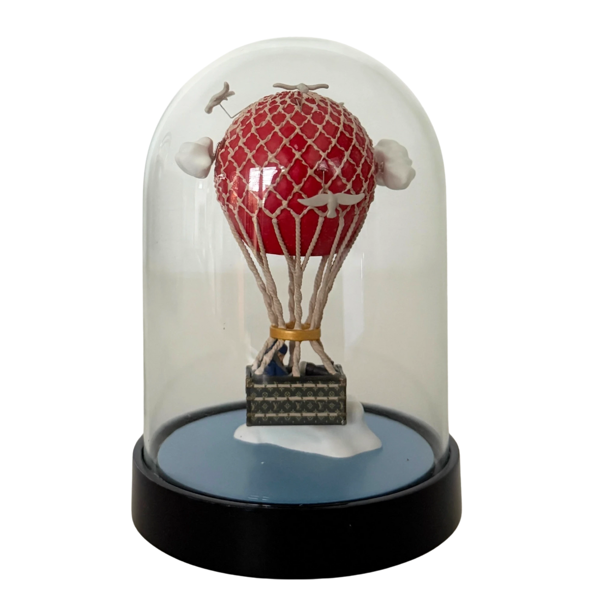 Louis Vuitton Schneekugel Ballon Schwarz / sehr gut Louis Vuitton