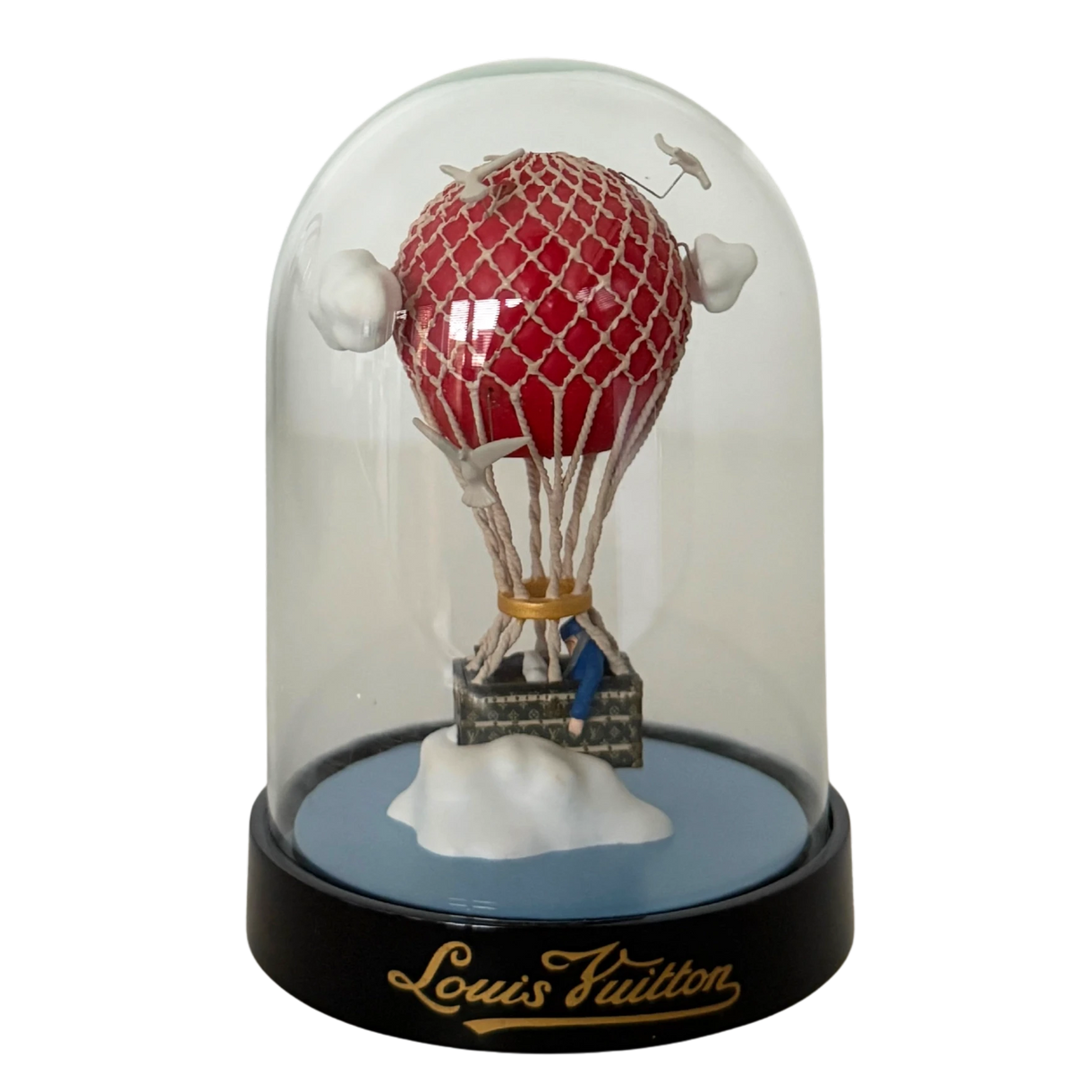 Louis Vuitton Schneekugel Ballon Schwarz / sehr gut Louis Vuitton