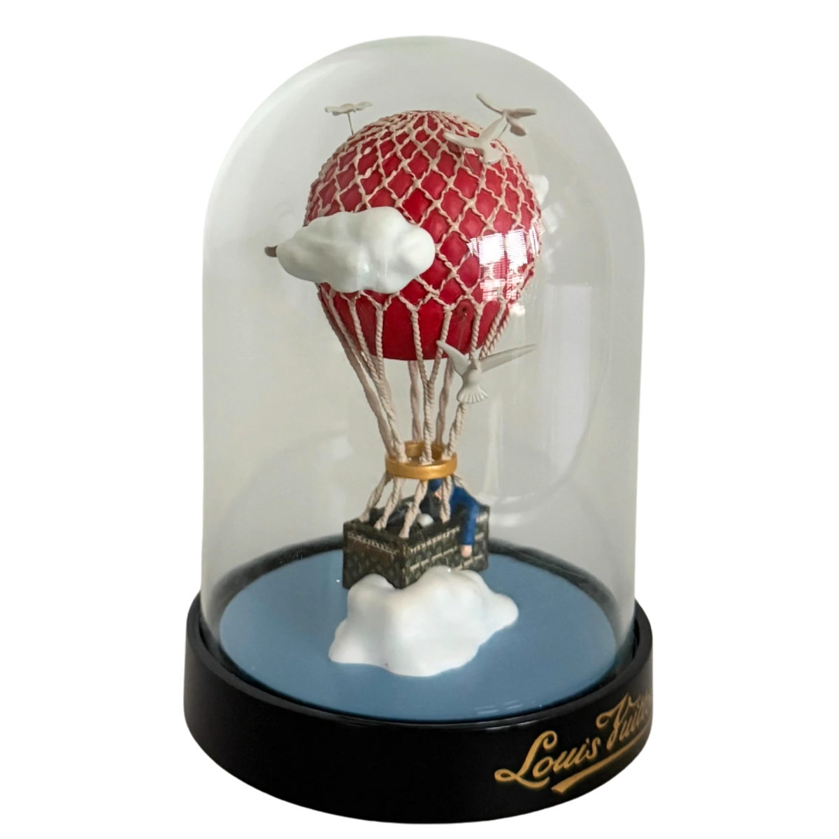 Louis Vuitton Schneekugel Ballon Schwarz / sehr gut Louis Vuitton