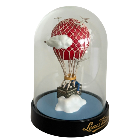 Louis Vuitton Schneekugel Ballon Schwarz / sehr gut Louis Vuitton