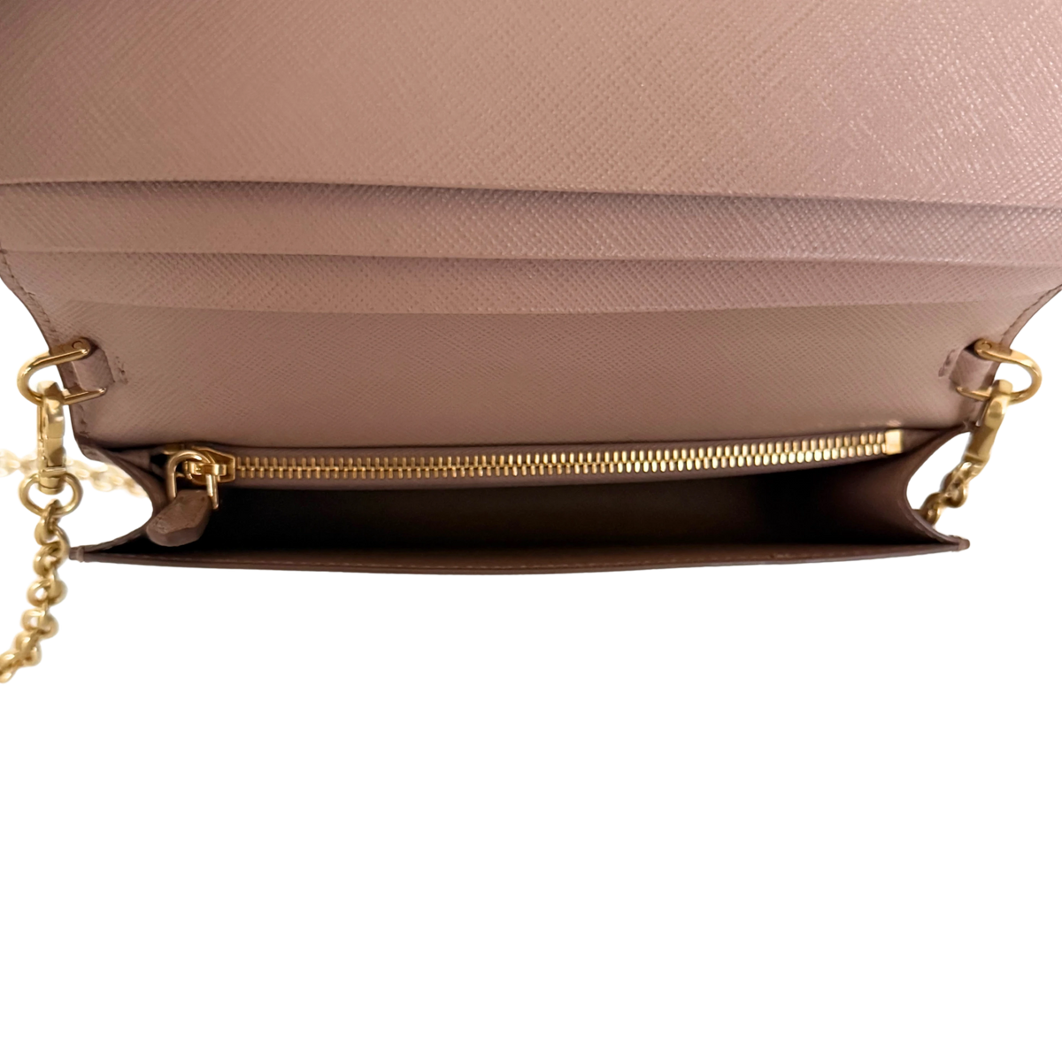 Prada Wallet on Chain Mini Bandoliera Cipria / neuwertig Prada