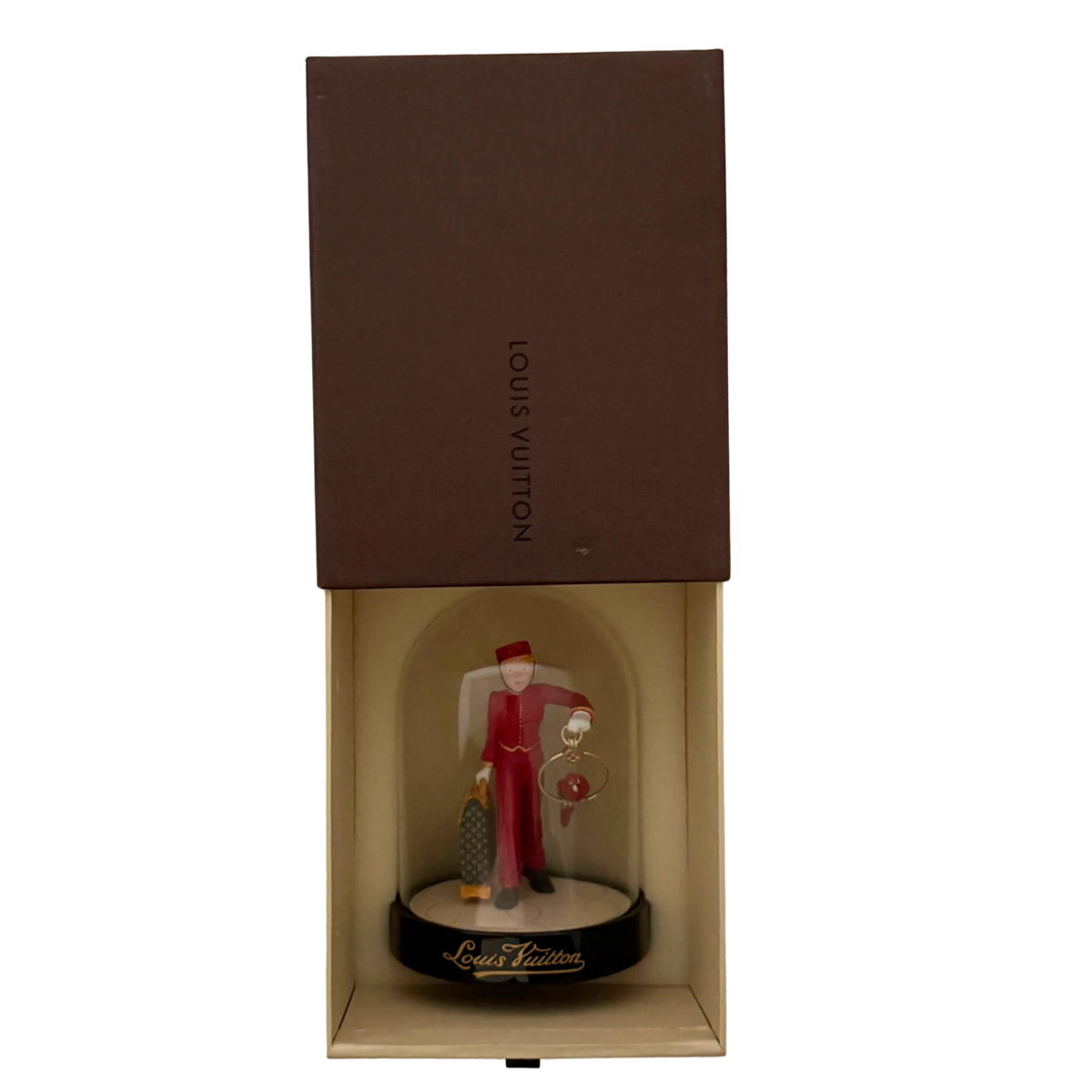 Louis Vuitton Schneekugel Bellboy Rot / sehr gut Louis Vuitton