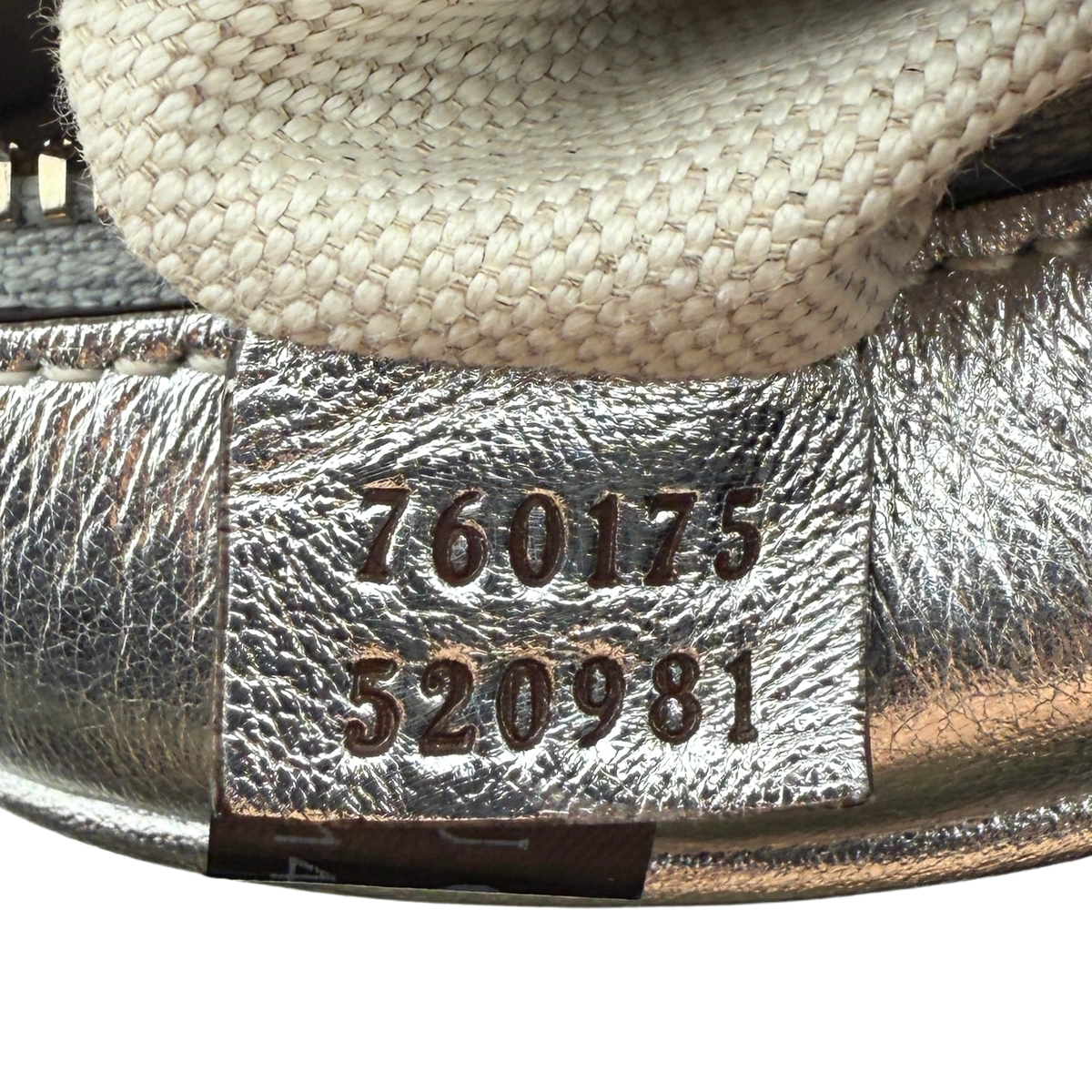 Gucci Blondie Mini Umhängetasche Silber / neuwertig Gucci