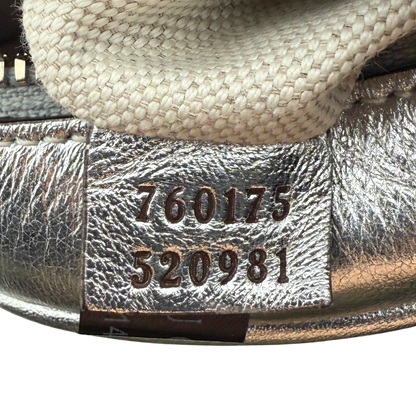 Gucci Blondie Mini Umhängetasche Silber / neuwertig Gucci