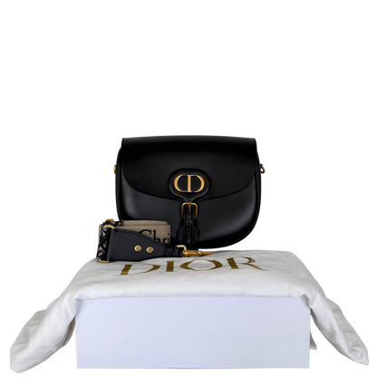 Dior Bobby Tasche Groß Schwarz / sehr gut Dior