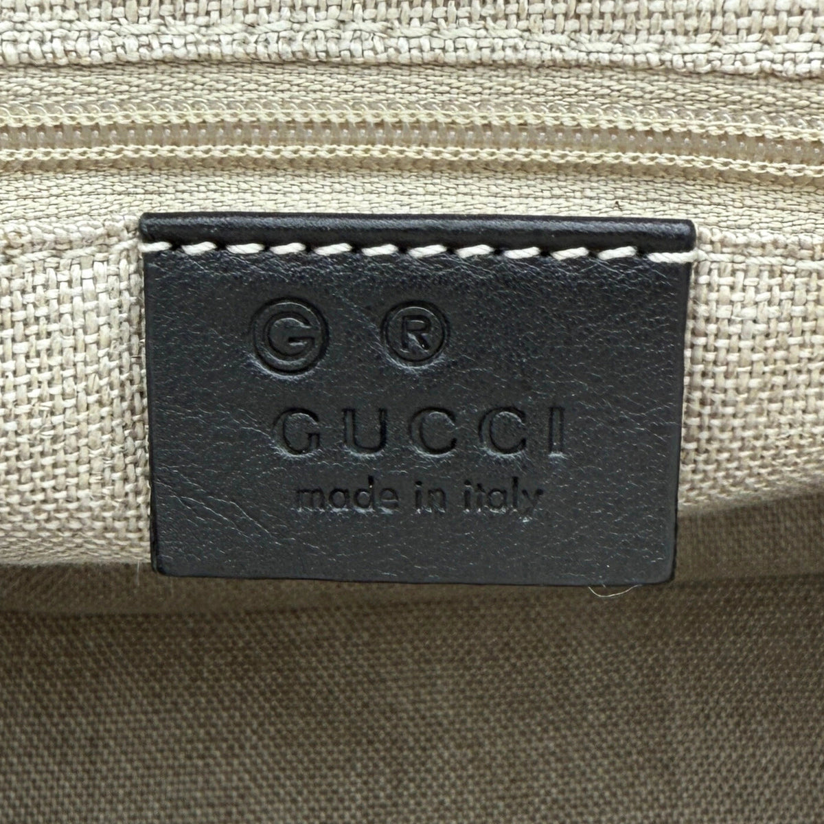 Gucci Microguccissima Boston Bag Schwarz / sehr gut Gucci