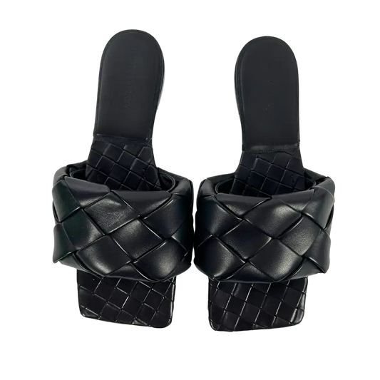 Bottega Veneta Pantoletten The Lido Größe 41 schwarz / ungetragen Bottega Veneta
