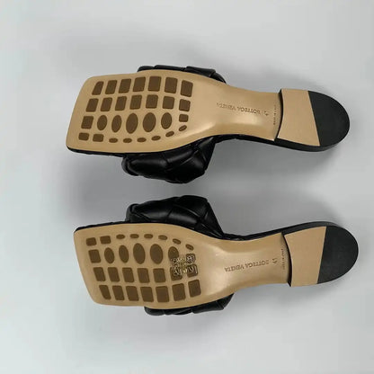 Bottega Veneta Pantoletten The Lido Größe 41 schwarz / ungetragen Bottega Veneta