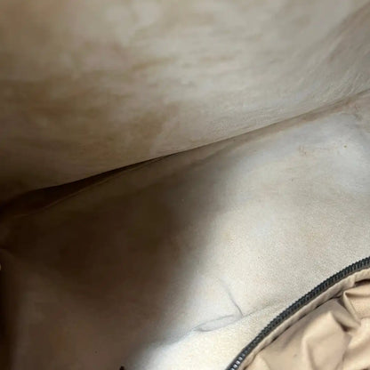Bottega Veneta Intrecciato Leder Hobo Bag metallic Gold /sehr gut Bottega Veneta