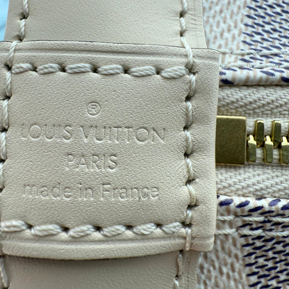 Louis Vuitton Damier Azur Canvas Braided Alma BB Beige / neuwertig Louis Vuitton