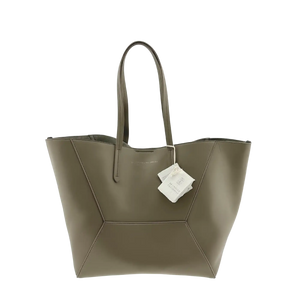Brunello Cucinelli BC-duotas van kalfsleer met monili taupe