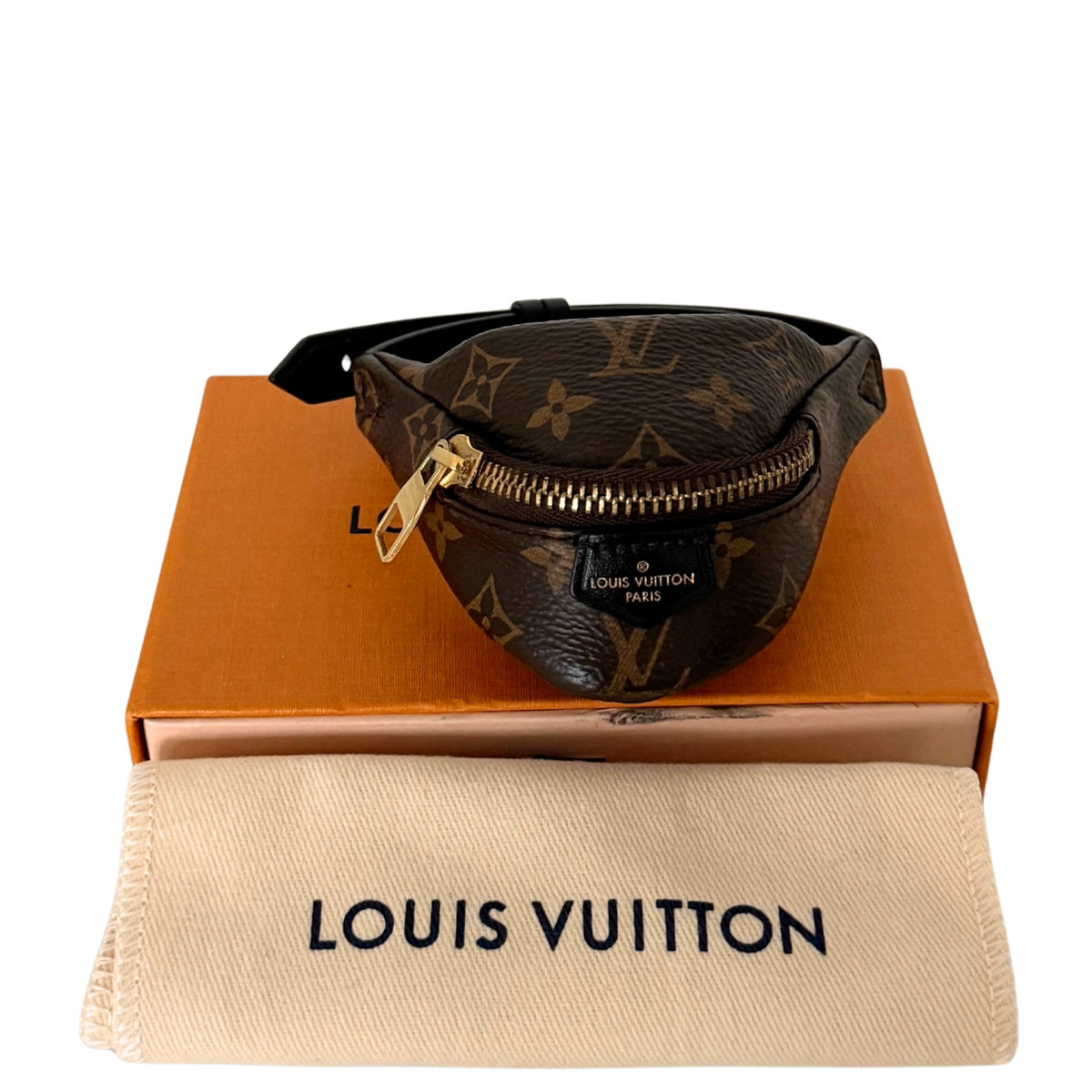 Louis Vuitton Party Bumbag Armband Braun / sehr gut Louis Vuitton