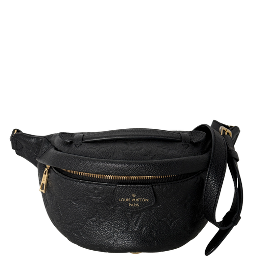 Louis Vuitton Bumbag Monogram Empreinte Black Full Set / Very Good