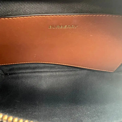Burberry Icon Stripe Nova Check Sonny Gürteltasche / Sehr gut Burberry