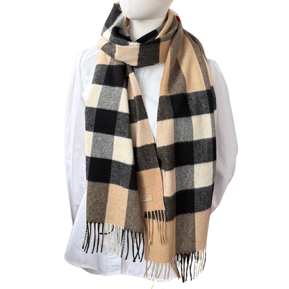 Burberry Kaschmir Schal Beige / neuwertig Burberry