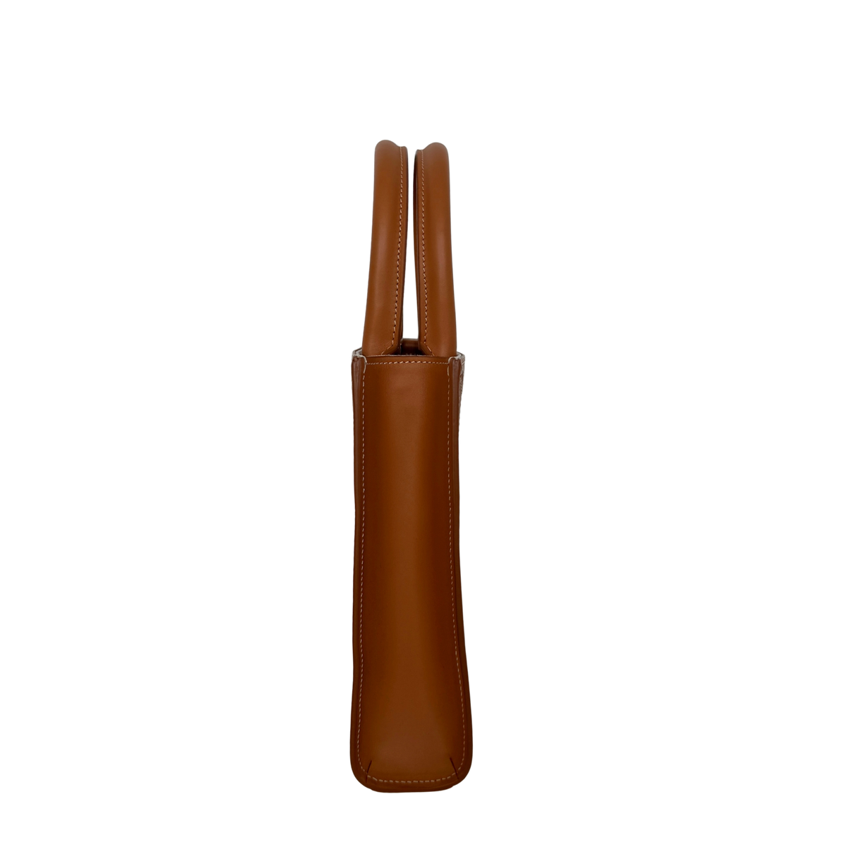 Céline Mini Vertical Cabas Handtasche aus Canvas und Leder Beige / neuwertig CELINE