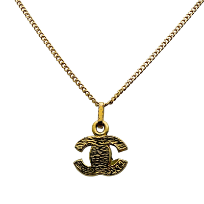 Chanel CC-halsketting goud