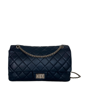 Chanel 2.55 Reissue 227 Double Flap Bag Marineblauw