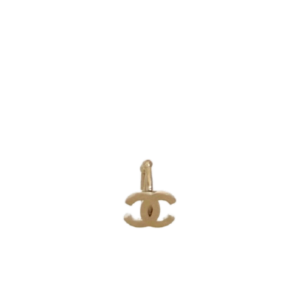 Chanel CC Lippenringe Gold / neuwertig Chanel