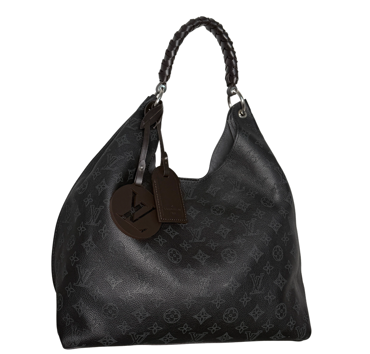 Louis Vuitton Carmel Mahina Schwarz / sehr gut Louis Vuitton