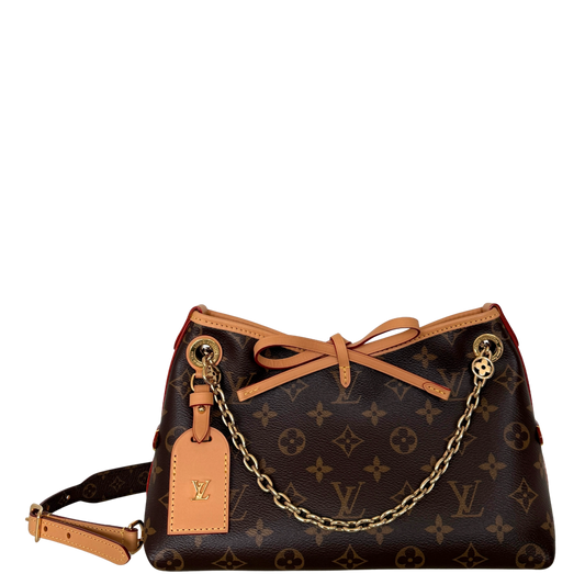 Louis Vuitton CarryAll BB Monogram Canvas M13014 Braun Fullset / neuwertig Louis Vuitton