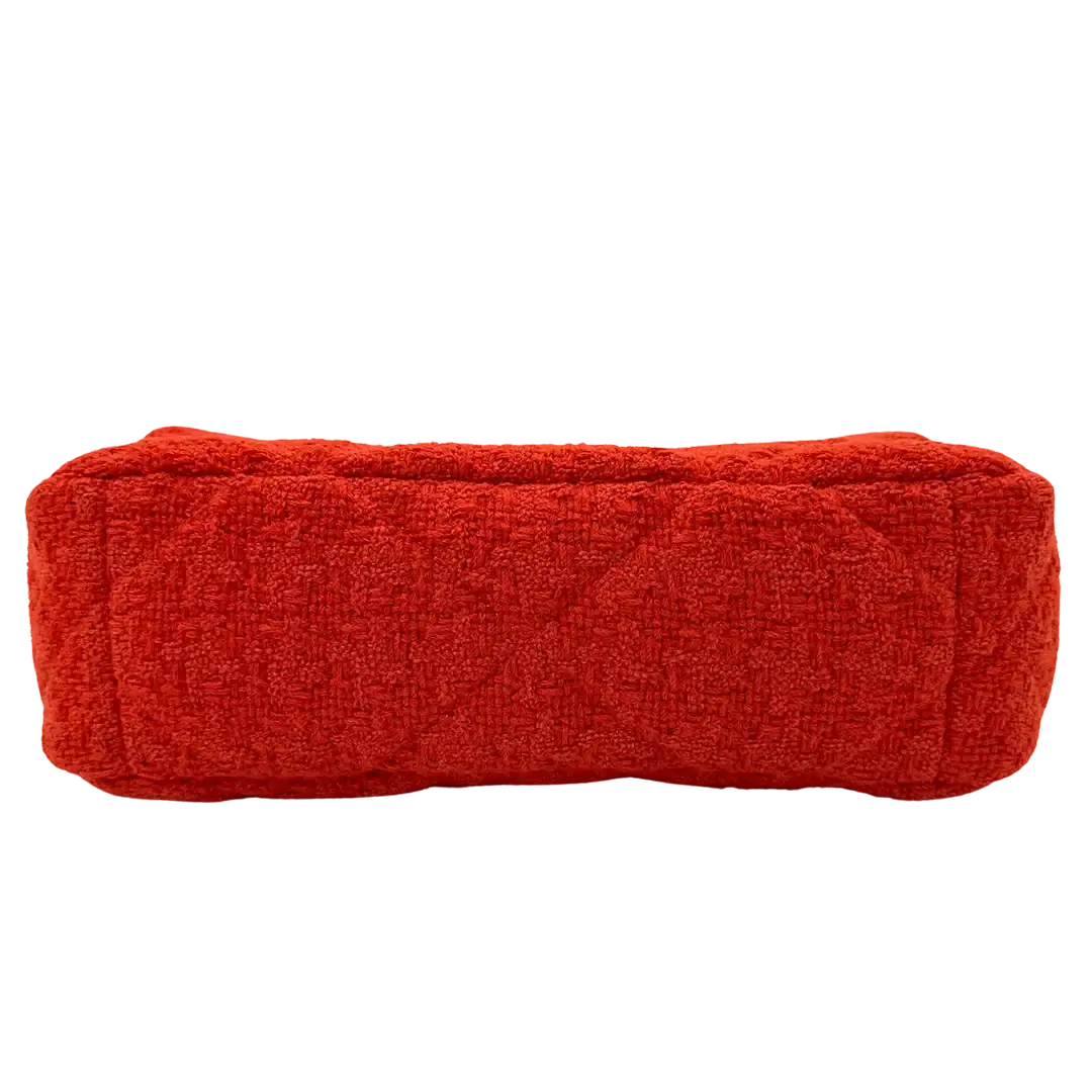 Chanel 19 Flap Bag Small Tasche Tweed Orange Fullset / neuwertig Chanel