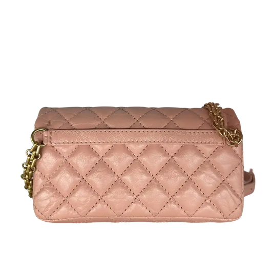Chanel 2.55 Reissue Beltbag Rose goldene Hardware Fullset / sehr gut Chanel