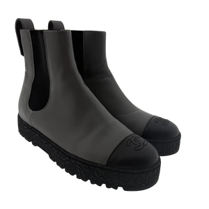 Chanel Laarzen grijs maat 41