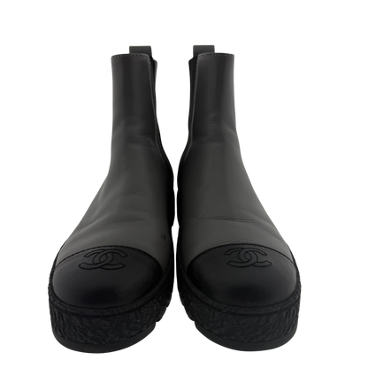 Chanel Boots grau Größe 41 / guter Zustand Chanel