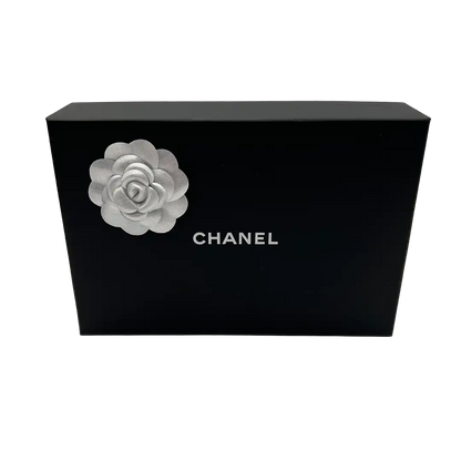 Chanel Boy Strass Wallet On Chain WOC Kalbsleder schwarz / ungetragen Chanel