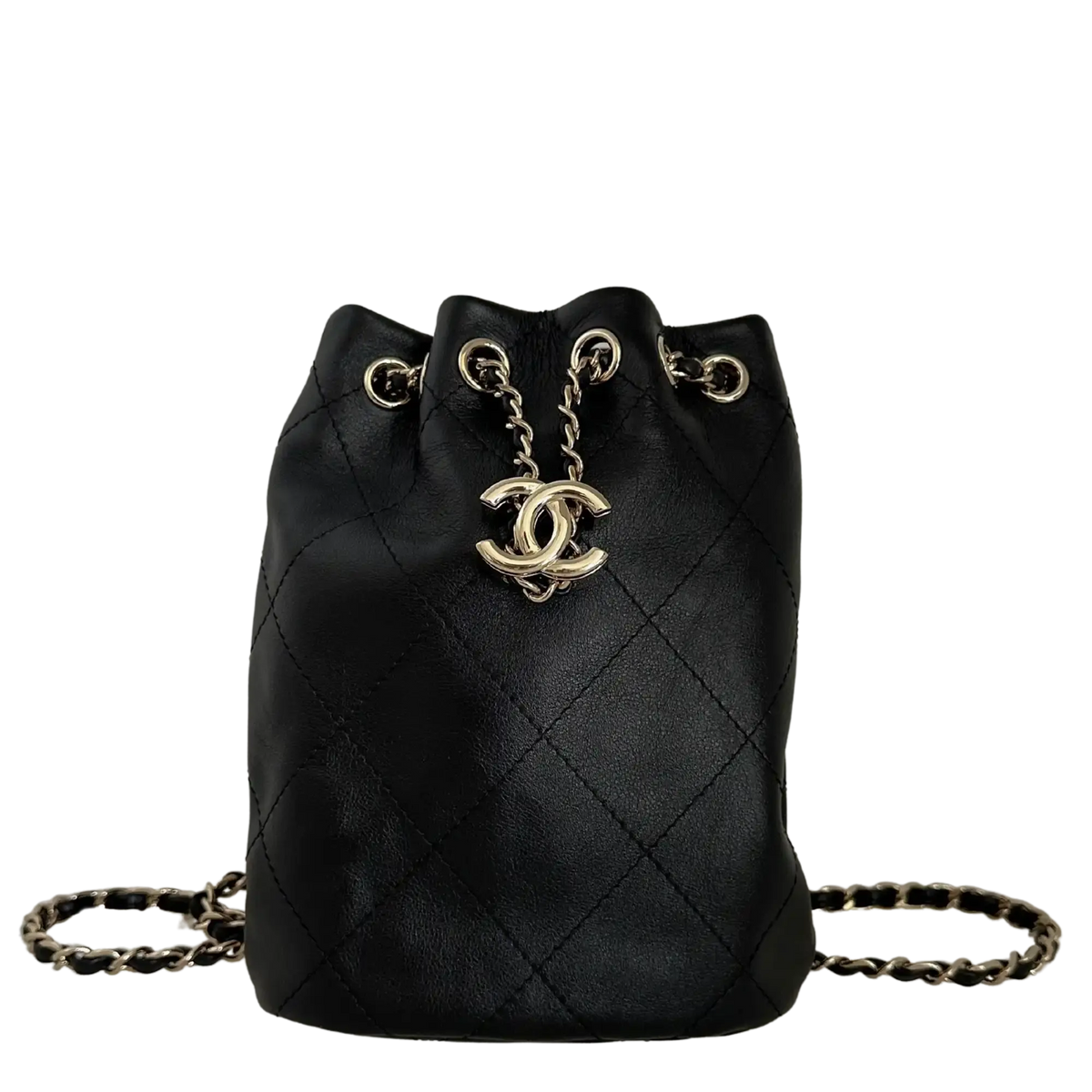 Chanel CC Rucksack Lammleder selten Fullset 2023 / ungetragen Chanel
