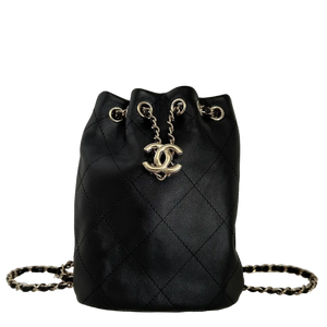 Chanel CC Rugzak Lamsleer zeldzaam 2023