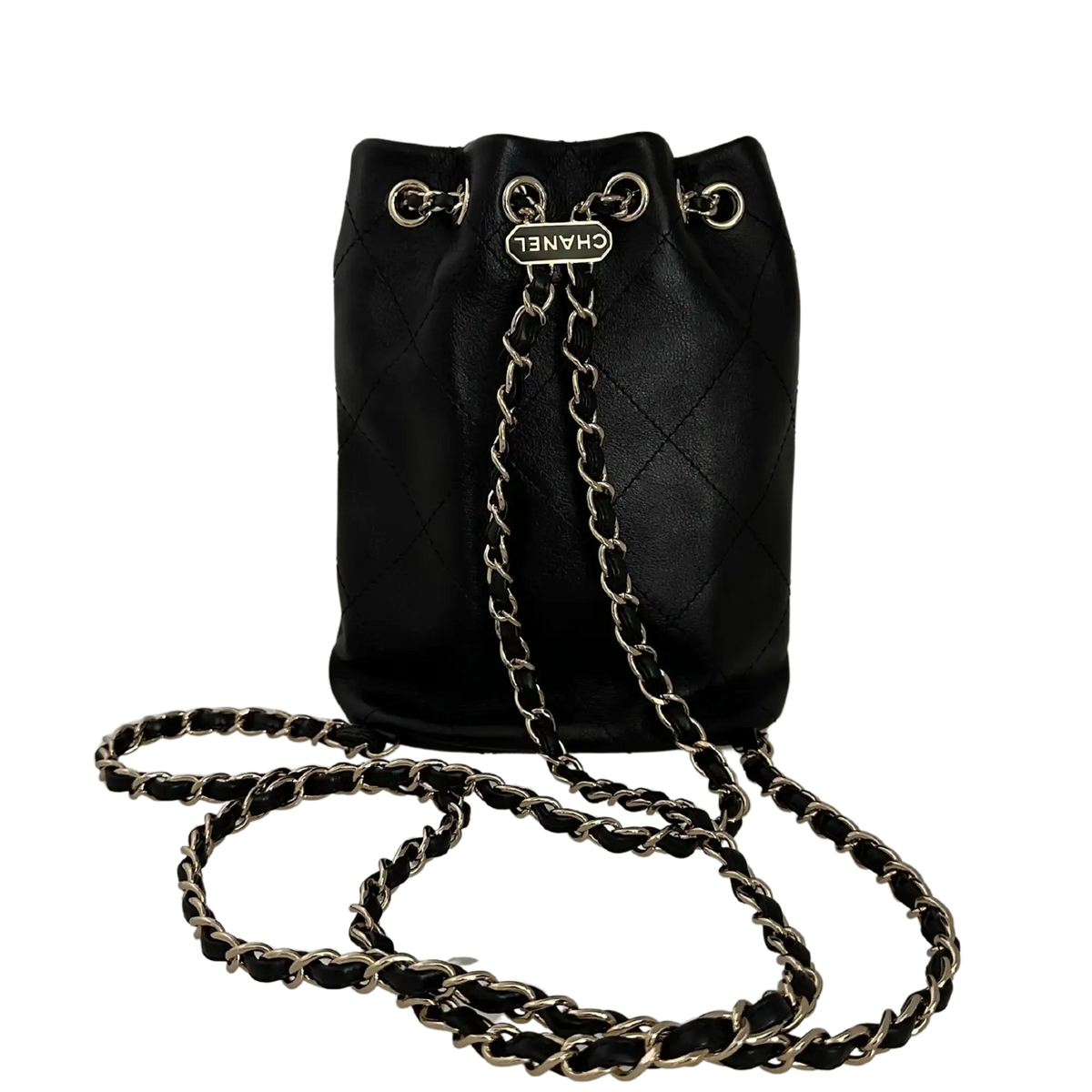 Chanel CC Rucksack Lammleder selten Fullset 2023 / ungetragen Chanel