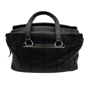 Chanel Chocolate Bar Tote Bag zwart