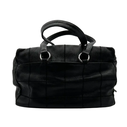 Chanel Chocolate Bar Tote Bag schwarz / gut Chanel