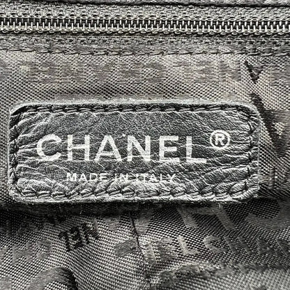 Chanel Chocolate Bar Tote Bag schwarz / gut Chanel