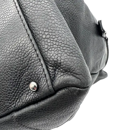 Chanel Chocolate Bar Tote Bag schwarz / gut Chanel