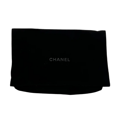 Chanel Geldbörse / Brieftasche Lammleder schwarz / ungetragen Chanel
