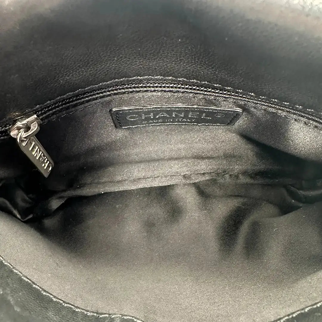 Chanel Mini  Square Timeless Stitch it Flap Bag Lammleder / gut Chanel